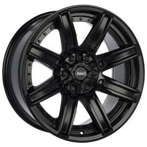 Ruffino HARD – FORGED – Black – 18″x9″ 20mm – All weather Wheels – RUF6118003
